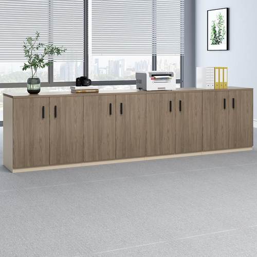 打印机放置柜储物柜带锁带抽屉办公桌边柜侧柜杂物柜茶水柜办公室