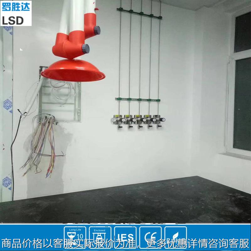 厂家气路系统工程安装 气路设计净化工程 医药实验室气体管道