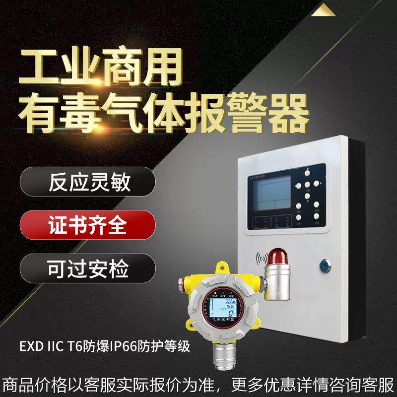 二氧化硫气体泄漏检测仪 SO2浓度报警器 有毒有害气体监测仪