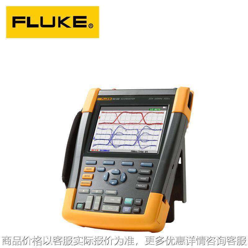 F190-102/S手持式示波器F190-102AU/S便携式数字显示示波表