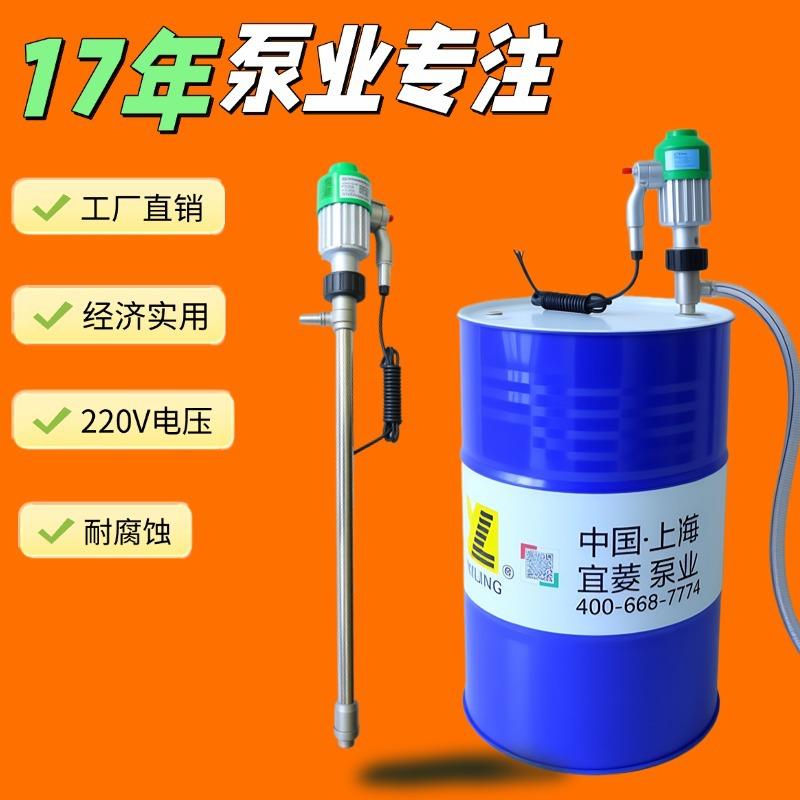插桶泵-防爆单相油桶泵防爆插桶泵220V汽油输送泵电动抽桶泵