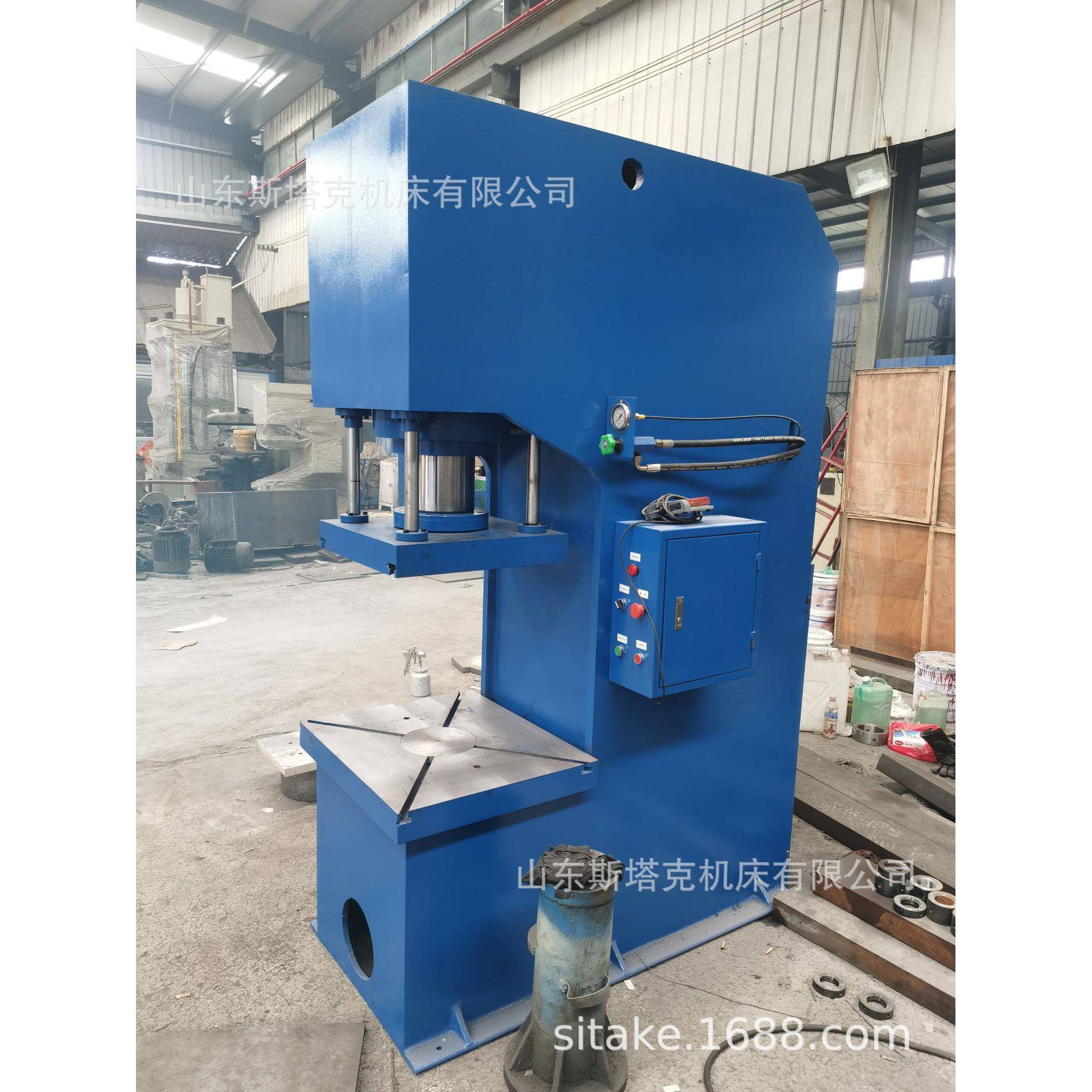 63T单臂油压机校直单柱压力机小型压装液压机