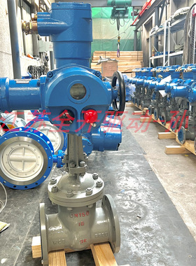 MA-485通讯电动闸阀 MZ941H-100C-DN100矿用隔爆型一体式电动闸阀