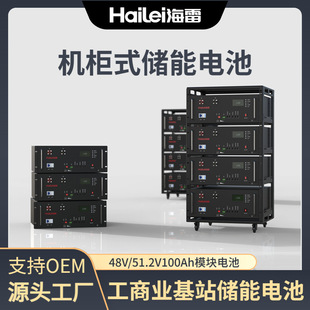 工商业机柜式 磷酸铁锂电池太阳能光伏发电系 储能电池51.2V100Ah