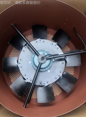 热变频电机专用通305风机280A电机散冷却轴风机GP流355 GP-315 G2