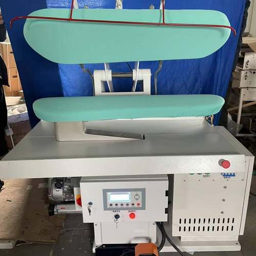 服装厂纺织品熨烫设备自动万能干洗夹烫机（内置发生器）操作方便