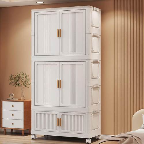 儿童衣橱收纳柜子客厅可折叠卧室收纳柜大容量简易宝宝衣柜多功能