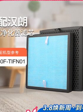 适配德国汉朗空气净化器滤网KJ380F-TIFN01过滤芯除甲醛PM2.5滤网