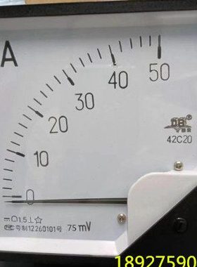 广东德庆电表厂DB德表 直流电流表42C20-10A 20A 30A 50A 75A 100