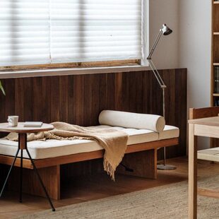MUMO木墨日间床北欧沙发床实木小户型办公室单人无头床午休床榻