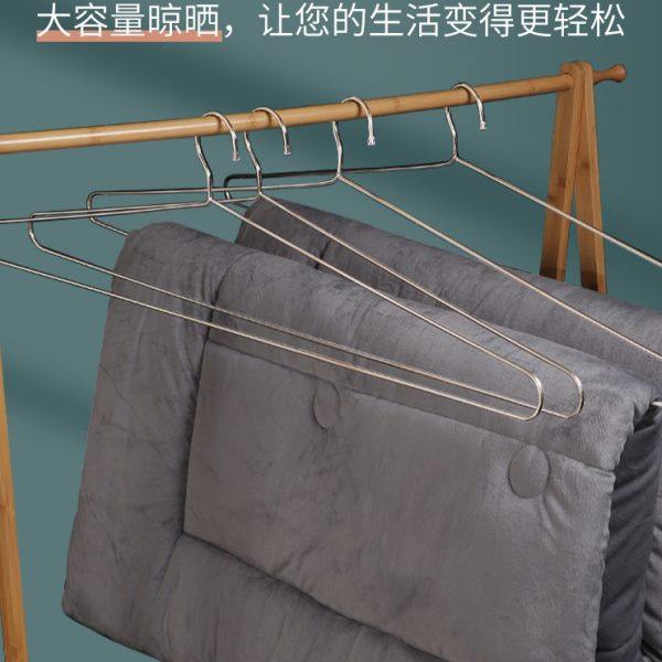 大衣架晒被子床单家用凉被套神器特长超大号加粗不锈钢晾被子衣架,收纳整理,金属衣架,淘宝优惠券,粉丝福利购,淘宝优惠卷