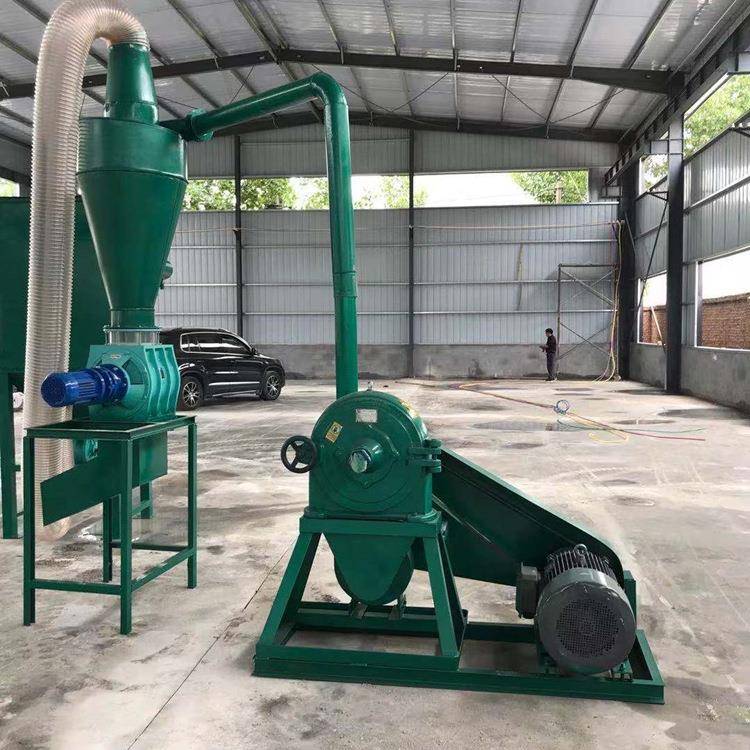 中大型自吸齿盘粉碎机一风吹齿爪式粉碎机玉米饲料粉碎机