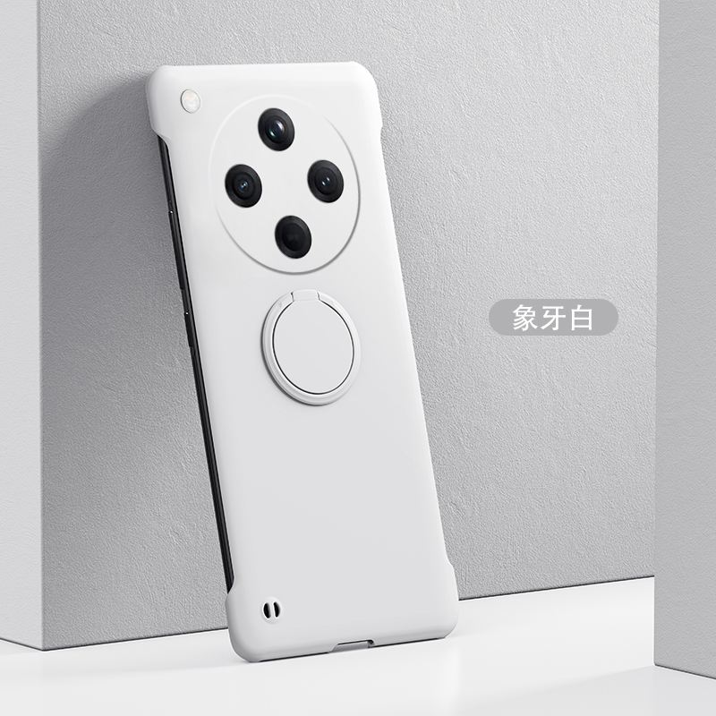 适用oppofindx8手机壳findx8pro无边框指环支架款新款半包边OPPO