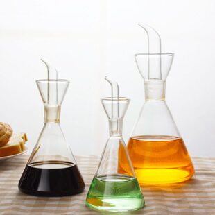 玻璃厨房油壶储物瓶罐 橄榄油芝麻油料酒 辣椒油专用玻璃油瓶