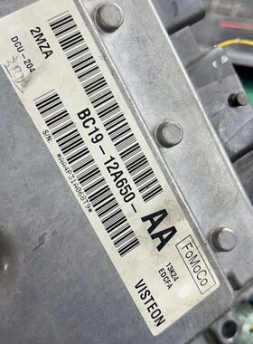 福特全顺新世代V348发动机电脑板7C19-12A650-BC//BC19-12A650-AA
