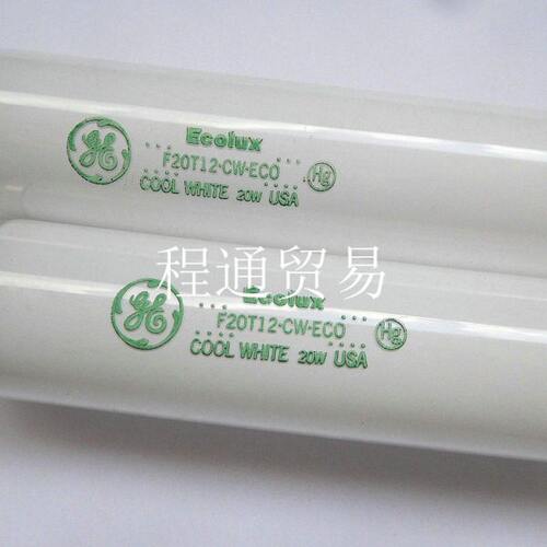 GE通用 20W CWF对色灯管 灯箱用灯管 GE F20T12CW.ECO 色评灯管