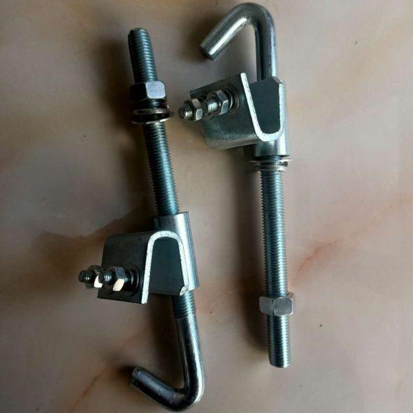 接地线子卡轨器 双孔钢轨卡子 导轨连线卡子 地铁轻轨用接地靴