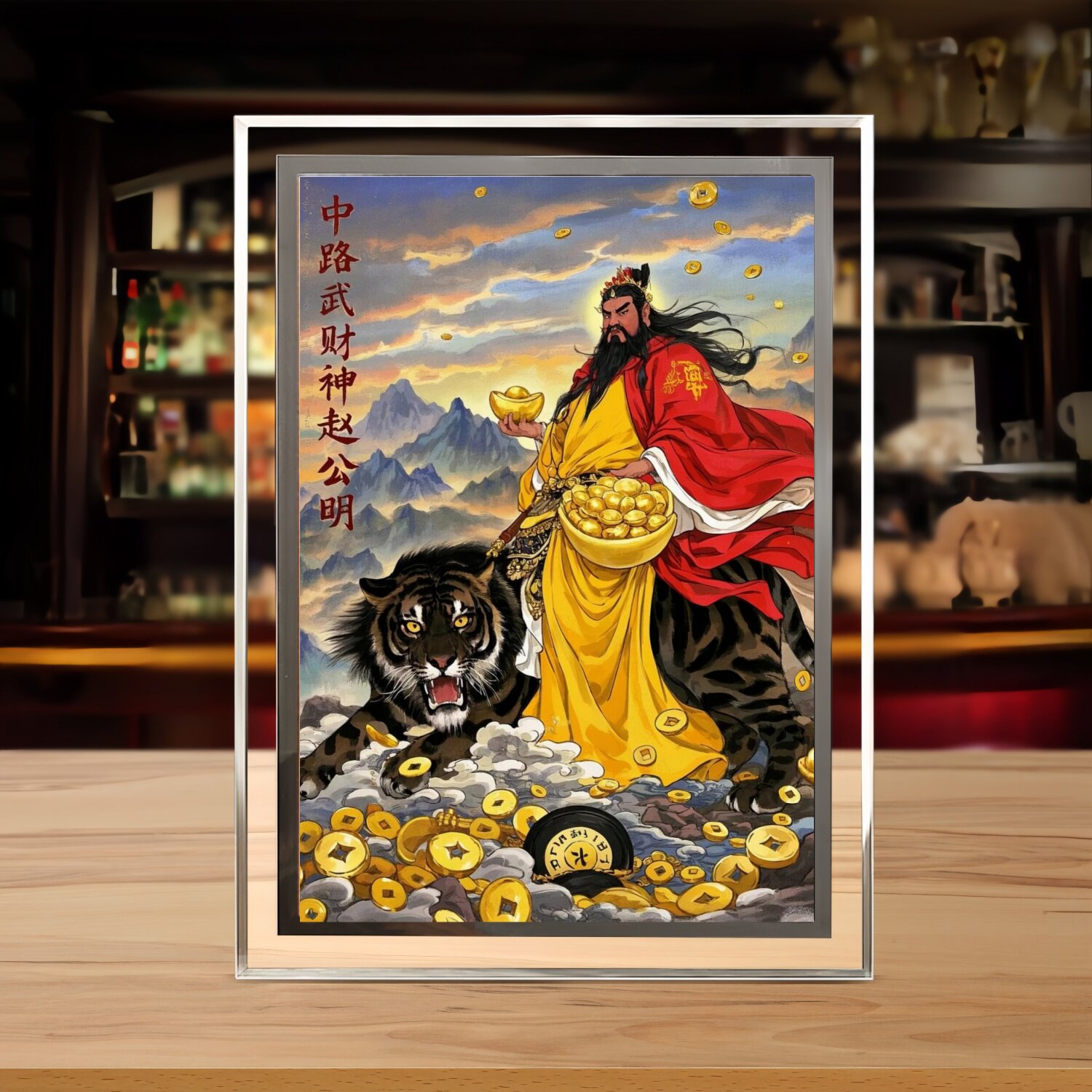 五路财神爷赵公明萧升姚少司