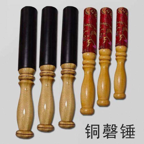 铜磬锤法器配件佛音木槌套皮木锤铜罄锤寺院大木鱼大庆棒胶片磬垫,特色手工艺,其他特色工艺品,淘宝优惠券,粉丝福利购,淘宝优惠卷