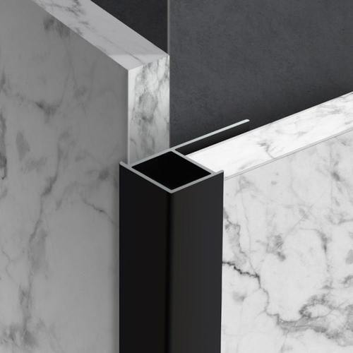 瓷砖阳角条铝合金收边条免倒角收口条方形直角修边线窗台转角扣条