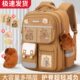 哪吒小学生减负护脊超轻书包儿童一二三三到六年级大容量男孩子20