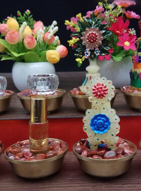 小八供全套 一整套带供碗宝石 供杯