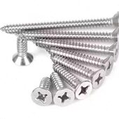 201不锈钢自攻螺丝十字沉头螺丝加长螺钉木螺丝平头螺丝钉