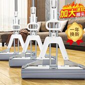 佳帮手吸水海绵拖把新款 家用一拖净卫生间胶棉拖布粘钩壁挂夹子