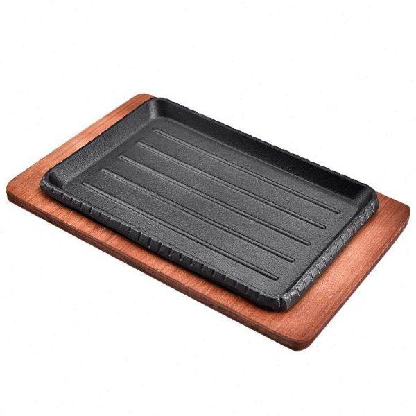 商用街头战斧排铁板鲫鱼圆牛形开烤烤背73210虾不沾烧盘豆腐铁板