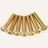 沪心电工开关插座加长螺丝面板螺丝钉86型线盒通用固定螺钉M4圆头