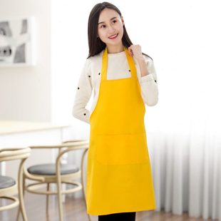 制服呢女厨房围裙logo印字广告围腰宣传礼品服厂家直供