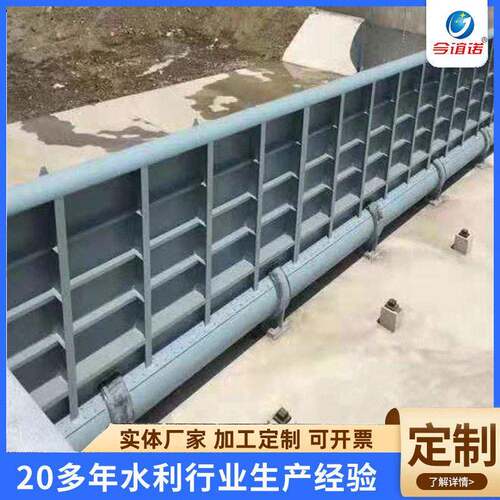 钢坝闸门防洪河道景观一体式防涝合页坝厂家水利升降翻转钢坝闸门