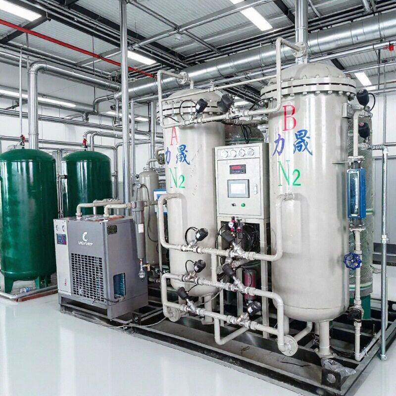 直销粉末冶金石化行业电子LED化纤纺织铜材退火制氮机氮气设备