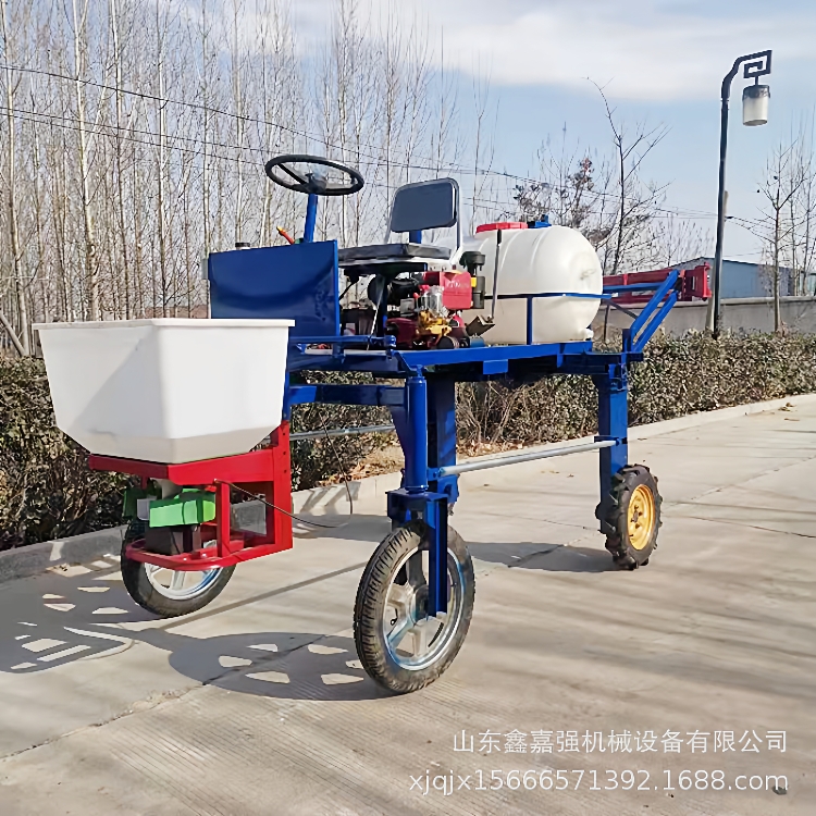 四轮高架打药机自走式玉米小麦喷药机折叠喷杆液压升降打药车