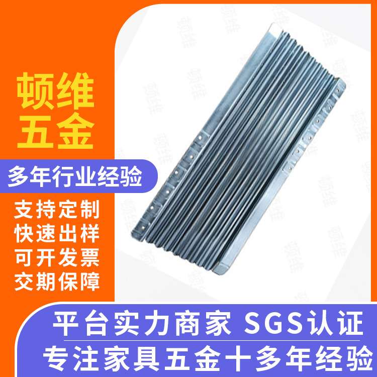 重型多层轨道伸缩长度餐桌办公桌滑轨静音导轨橱柜键盘托滑轨