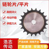 45钢2寸32A链轮平片 30齿 齿数10 节距50.8 平片