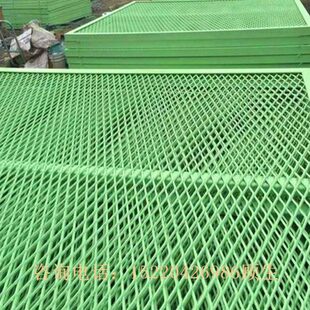 办公室吊顶菱形网格拉伸网铝单板大小孔天花铝网板外墙氟碳漆装饰