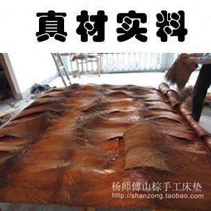 杨师傅全手工山棕垫床垫 1.5米无胶棕垫棕榈床垫 可定做棕床垫