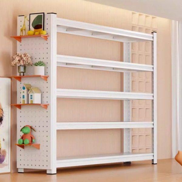 洞洞板置物架家用货架落地多层超市储物架阳台客厅杂物收纳铁架子,商业/办公家具,仓储货架,淘宝优惠券,粉丝福利购,淘宝优惠卷