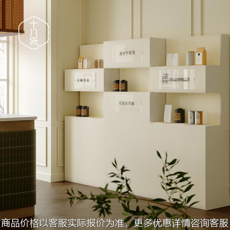 屏风隔断琴格纸墙办公家具隔板商用围栏置物架展示架储物架