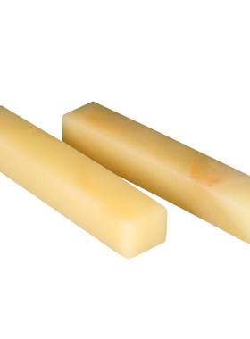 阿富汗天然白玉书法压纸镇尺创意桌面摆件简约现代中式手工送礼品