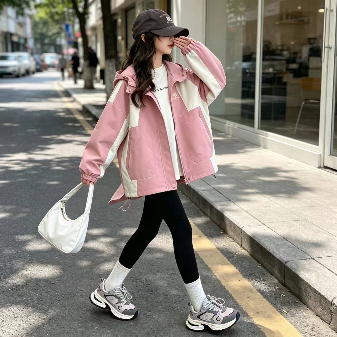 女童外套春秋款薄秋装中大童