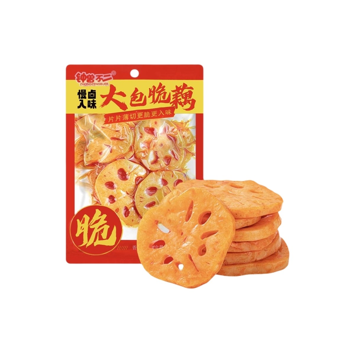 钟曾不二香辣藕片100g