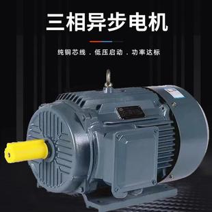 厂家直发YE3YE4三相异步电动机直售5.5W7.5w设备用风机用电机