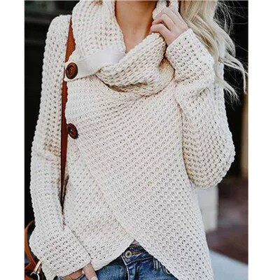 ladies coat winter Sweater Women Knitted Pullover毛衣女