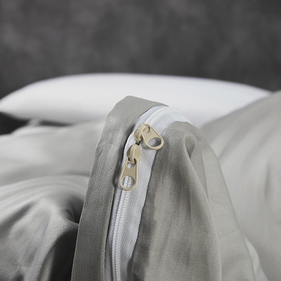 60支纯棉被套单件纯色贡缎双人200X230cm全棉150X200厘米单人被罩