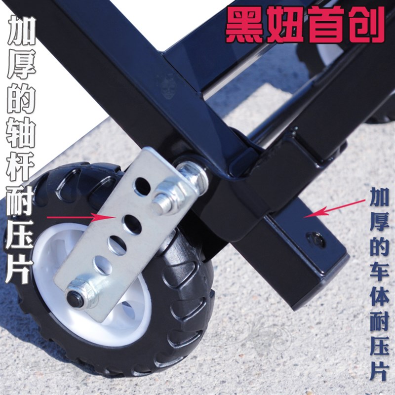 LC02便携式购物小推车买菜车折叠行李车载重王手拉车爬楼车小拉车