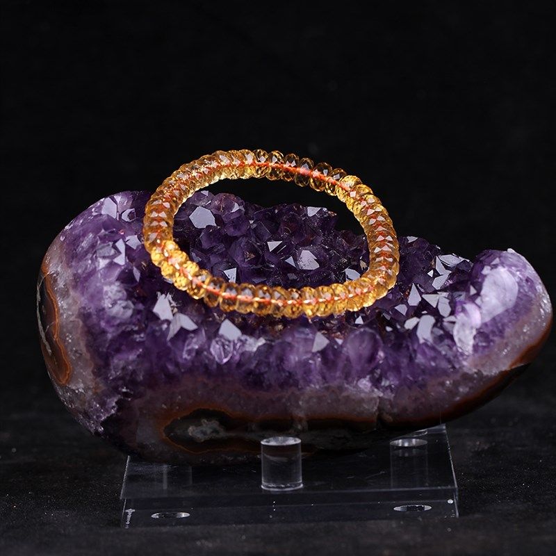 天然紫水晶小晶簇原石紫晶洞办公桌面摆件手链消磁净化招财赠底座,饰品/流行首饰/时尚饰品新,奇石,淘宝优惠券,粉丝福利购,淘宝优惠卷