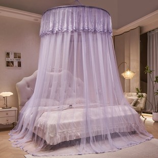 2.2 2.6 2.3 2.5 2.7m米床圆顶吊顶子母床蚊帐 2.4 超大特大加大2