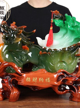 招财貔貅c白菜开业送礼店铺开张礼品装饰品酒店收银台摆件礼盒高